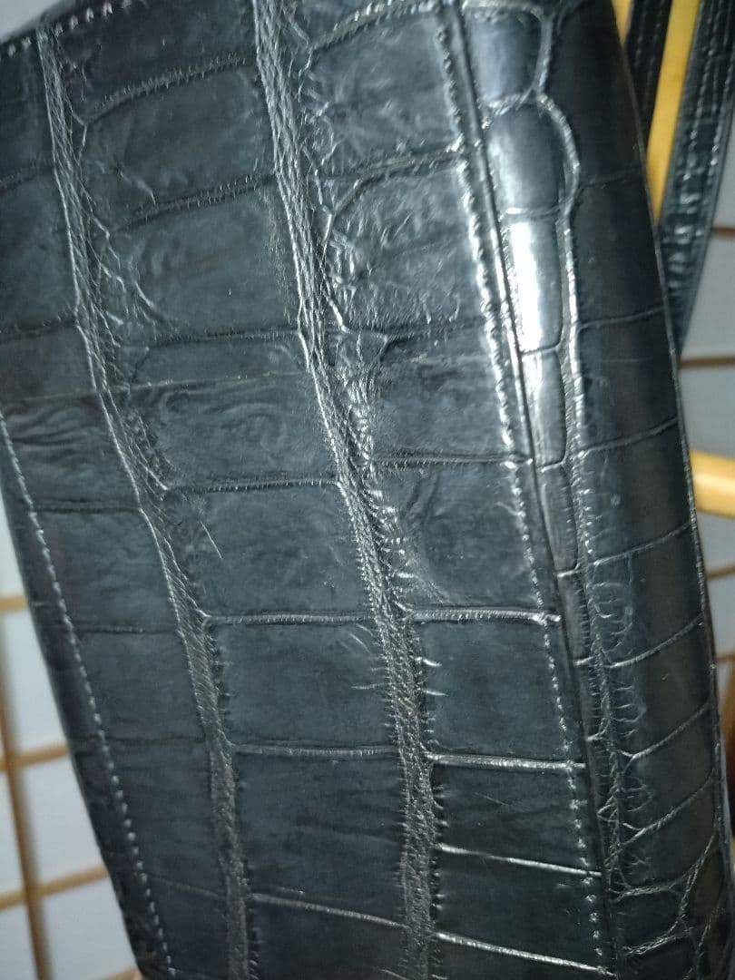 三宝　クロコダイルショルダーバック　 　JRA認定 コッコクリスタ−ロ　　鞄のみ