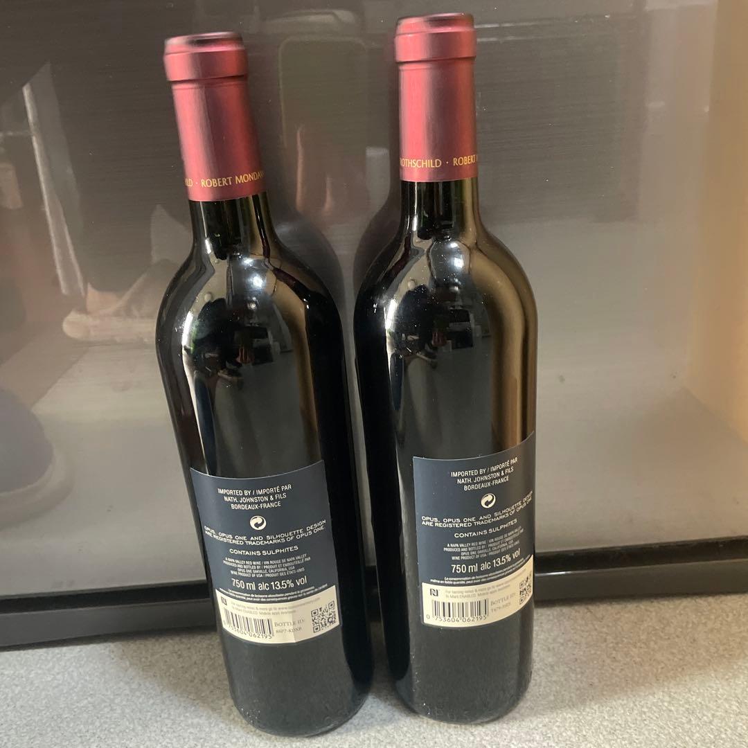 2本 オーパス・ワン 750ml Opus One 2019 （21)