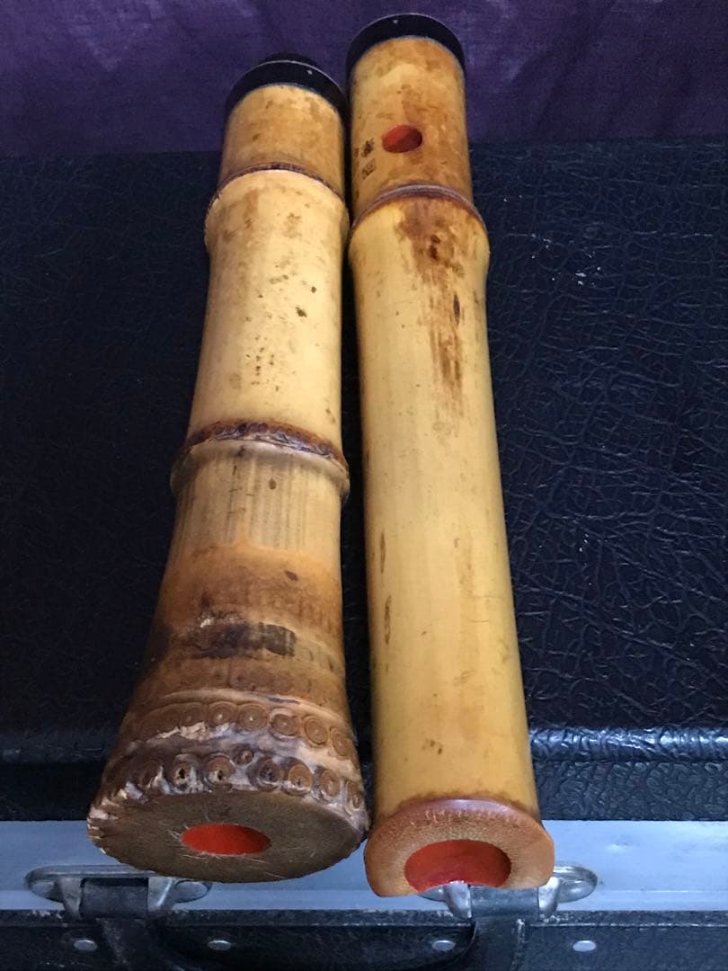 ⭐️ 尺八　都山流 皇山　國華銘　約48.3センチ