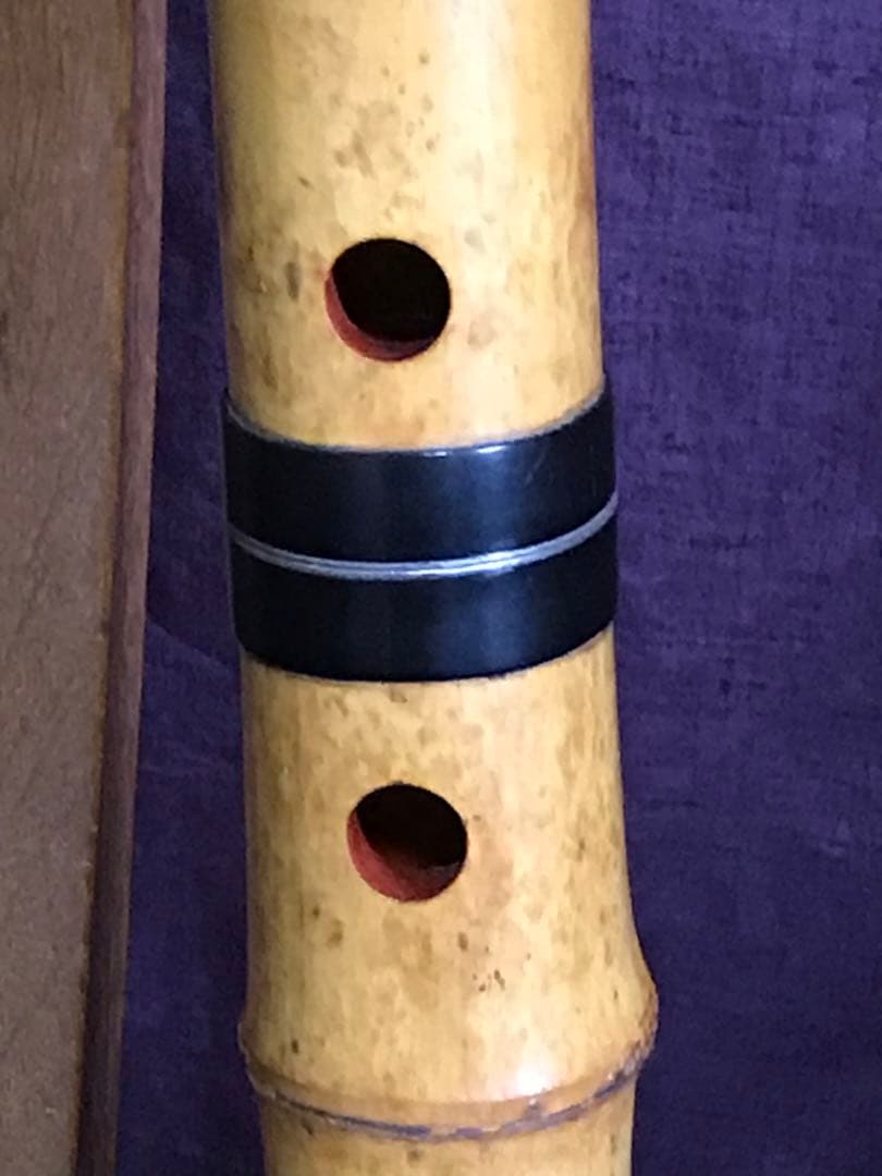 ⭐️ 尺八　都山流 皇山　國華銘　約48.3センチ