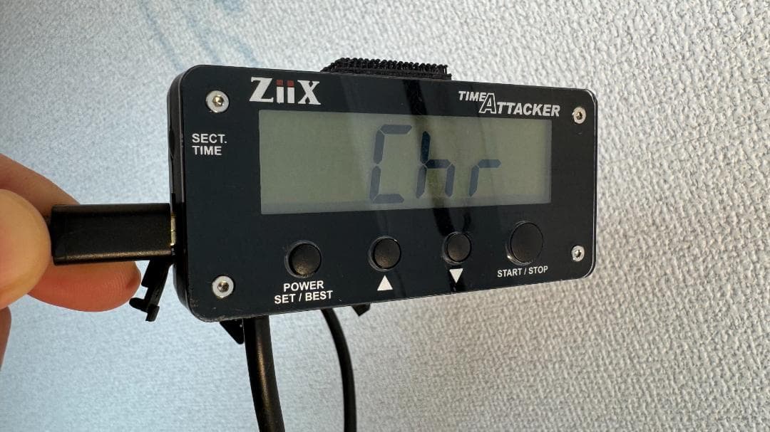 ZIXX ラップタイマー バッテリー＆アタックインジゲーター付