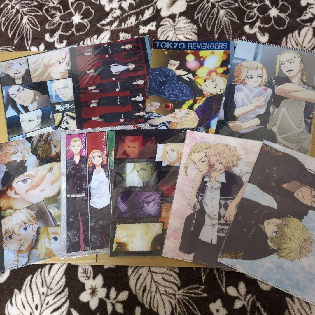 ◇東京リベンジャーズ　まとめ売り　クリアファイル　ブロマイド　下敷き　約192点