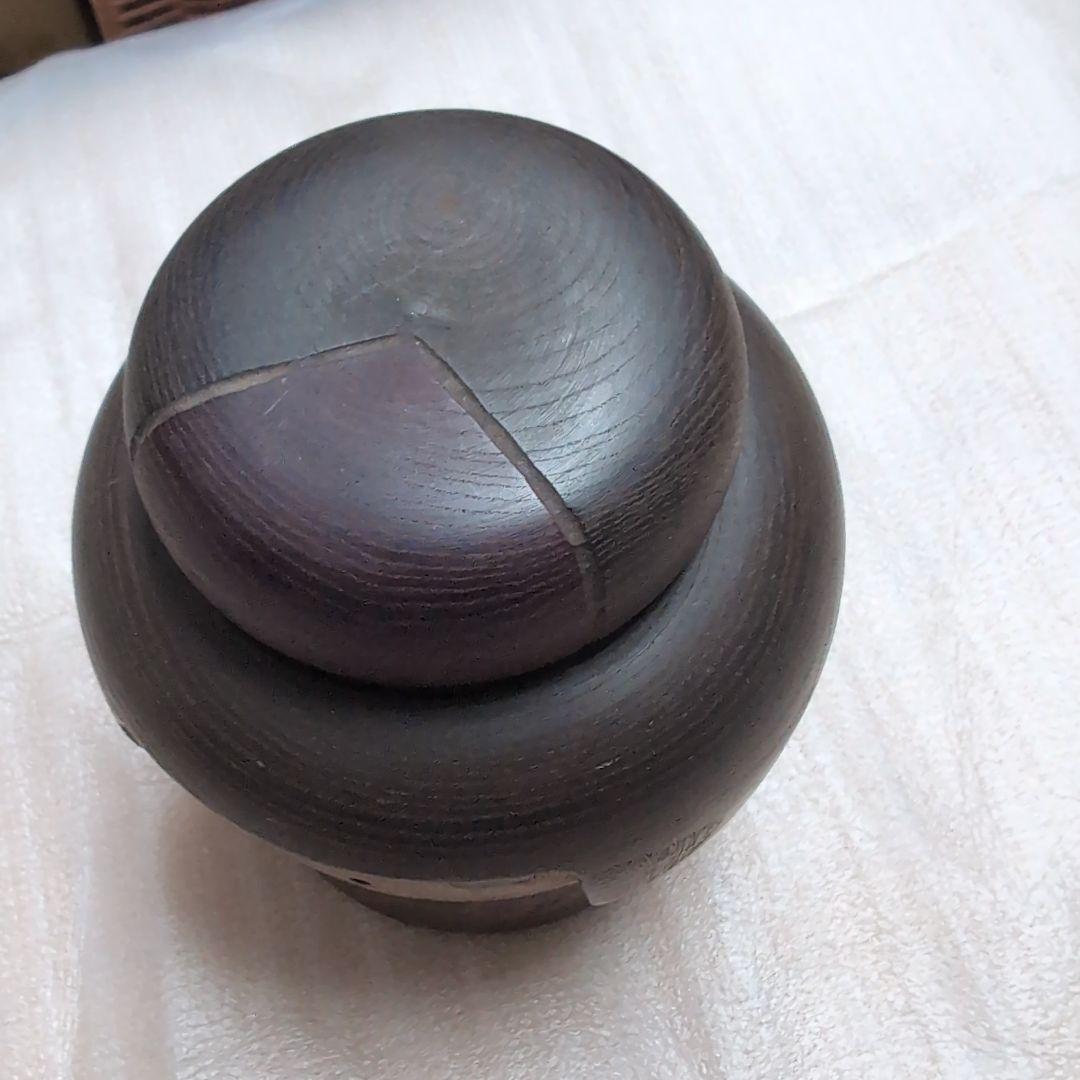 三平こけし　13センチ風人形 茶色と赤