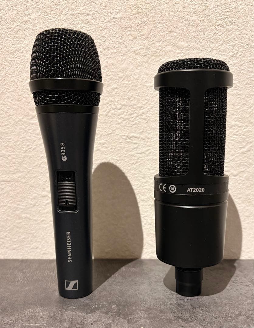 カ*イ様 Sennheiser E835S & Audio-Technica A