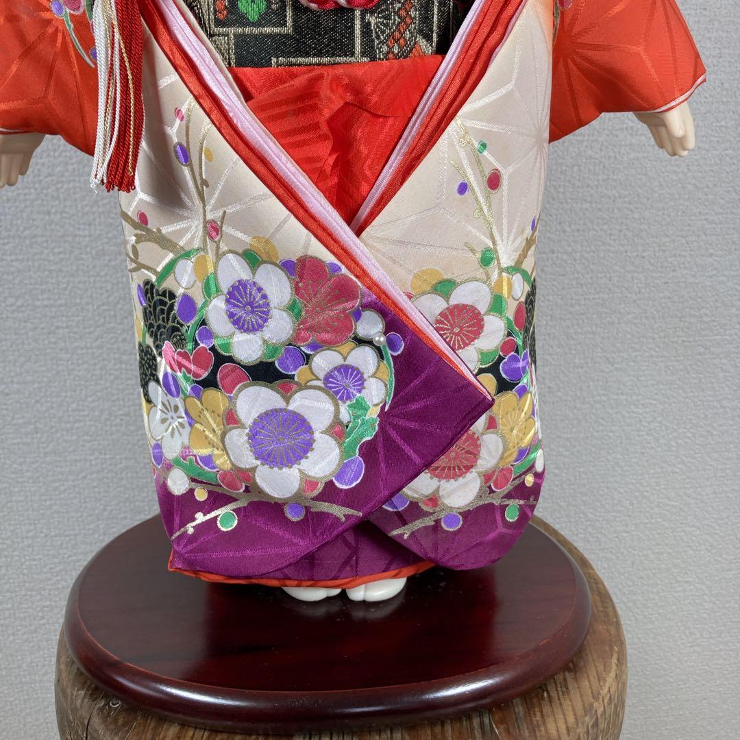 豪華 飾り市松 市松人形 45cm 着物 日本人形