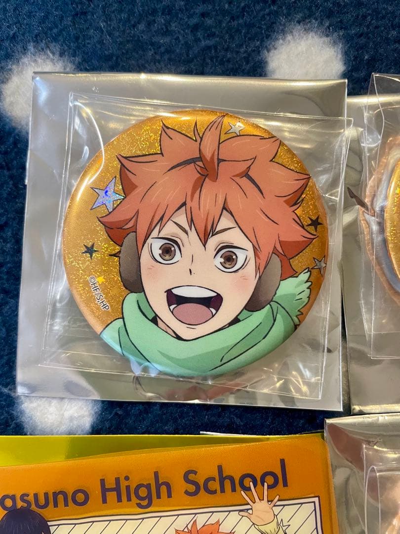 【新品未使用】ハイキュー!!×よこはまコスモワールド 日向翔陽 缶バッジ等16点