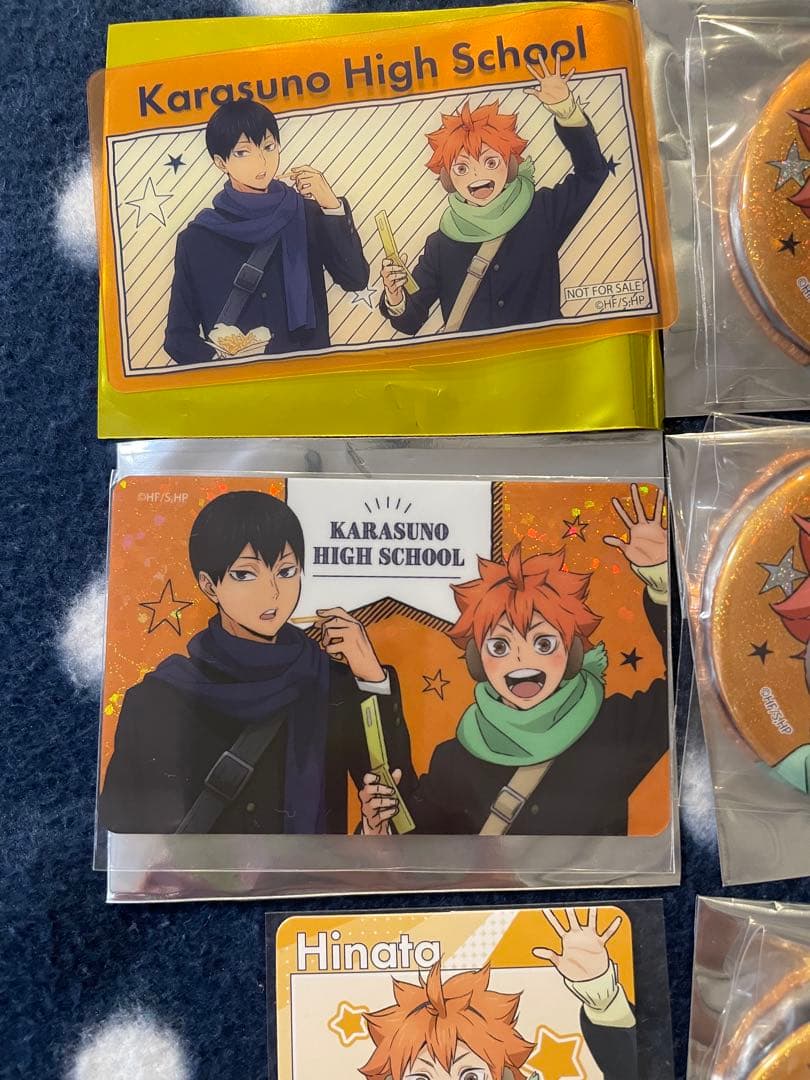 【新品未使用】ハイキュー!!×よこはまコスモワールド 日向翔陽 缶バッジ等16点