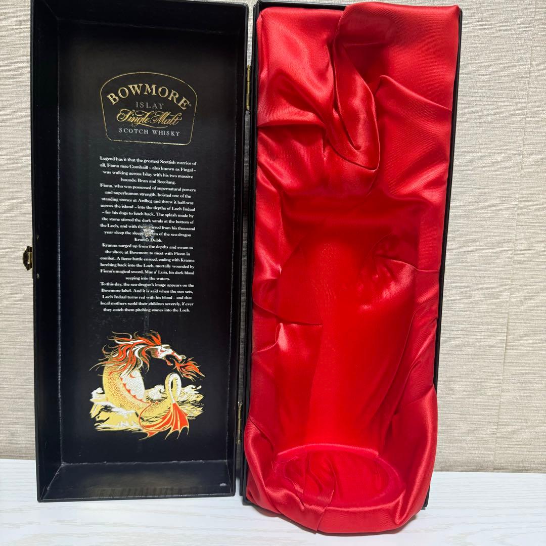 【Bowmore】【ボウモア】 30年セラミックドラゴンボトル 空き瓶 空き箱
