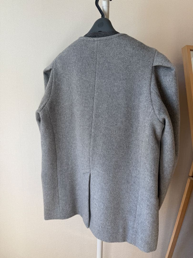 OHGA PUFF COAT グレー