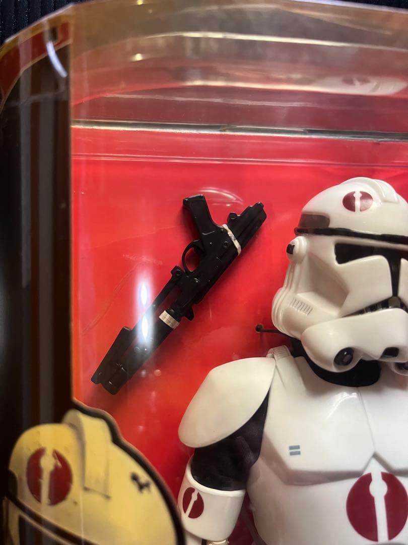 スターウォーズ クローントルーパーフィギュア テムエラモリソン氏 直筆サイン付き