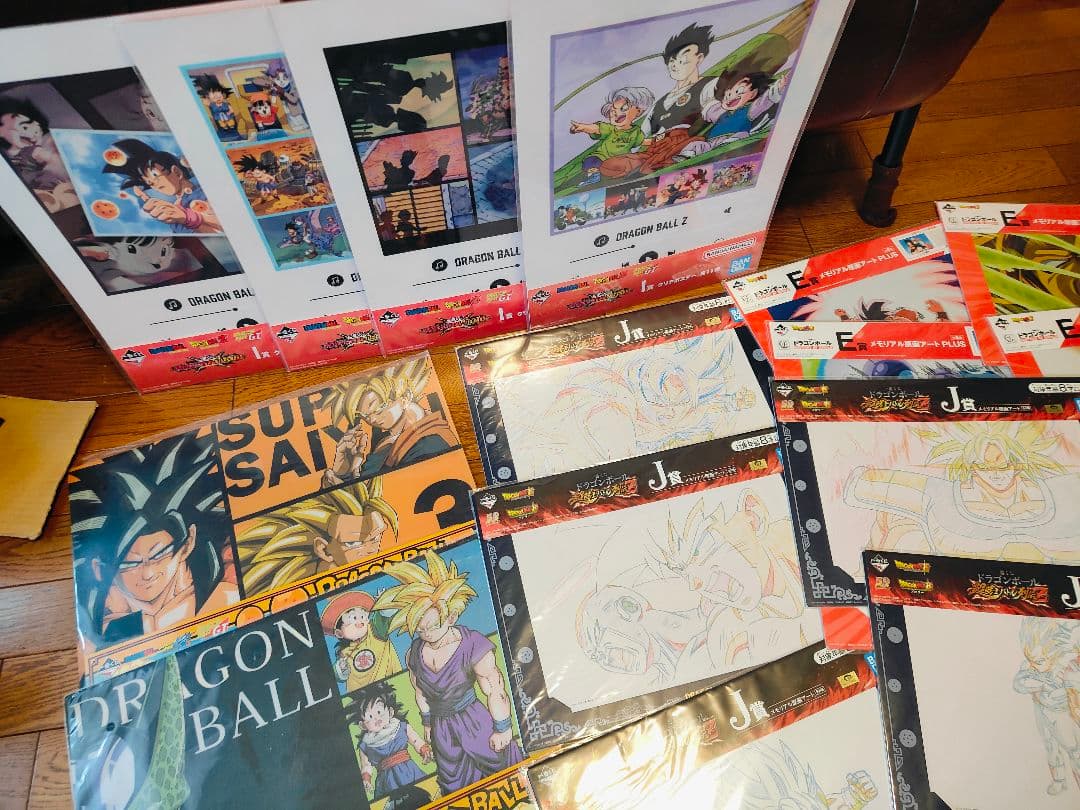 ドラゴンボール ビジュアルシート ポスター 原画アート 30枚