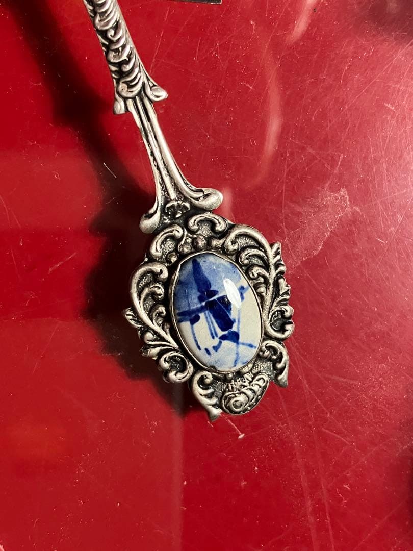 silver？装飾スプーン アンティーク？