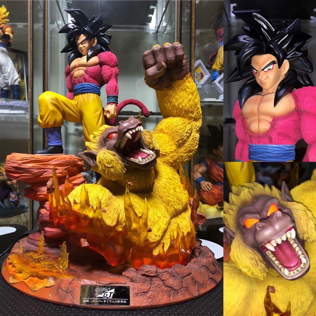 ドラゴンボール　超サイヤ人4 孫悟空　黄金大猿　スタチュー