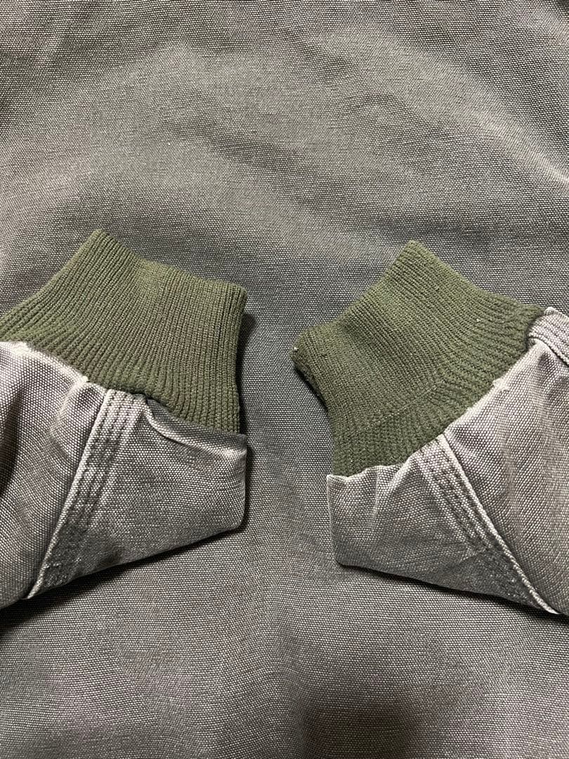 アクティブジャケット ダック生地 carhartt モスグリーンXS相当　希少