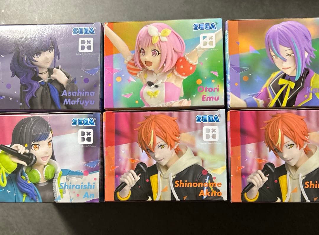 プロセカ　Desktop×Decorate　ワンダショ　フィギュア　6点セット