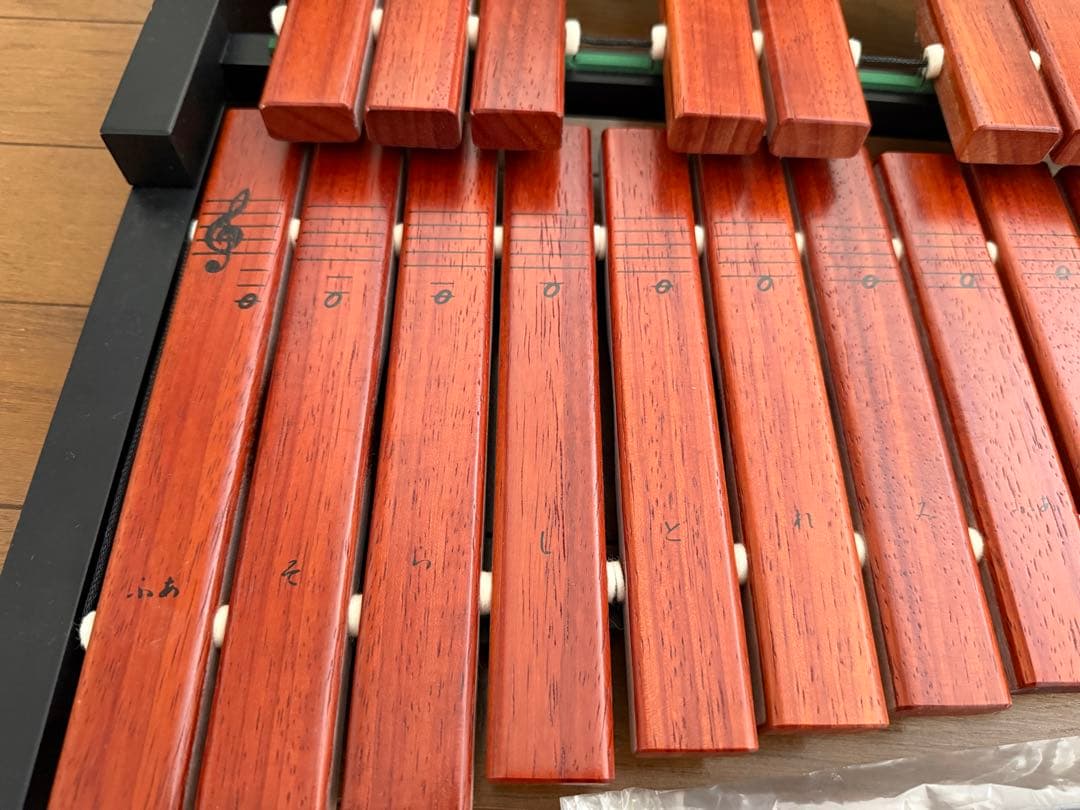 美品★卓上木琴　YAMAHAヤマハ TX-6 木琴　マレット付き