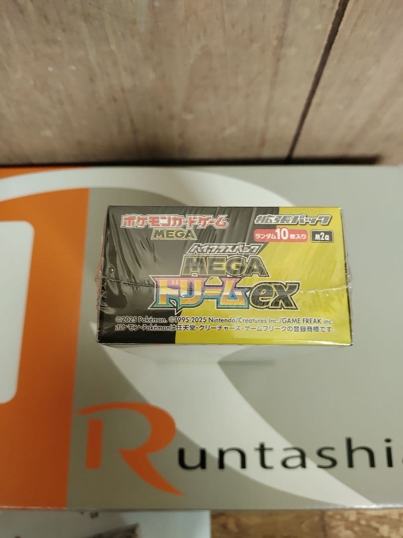 新品未開封　シュリンク付きポケモンカード MEGAドリームex 1BOX