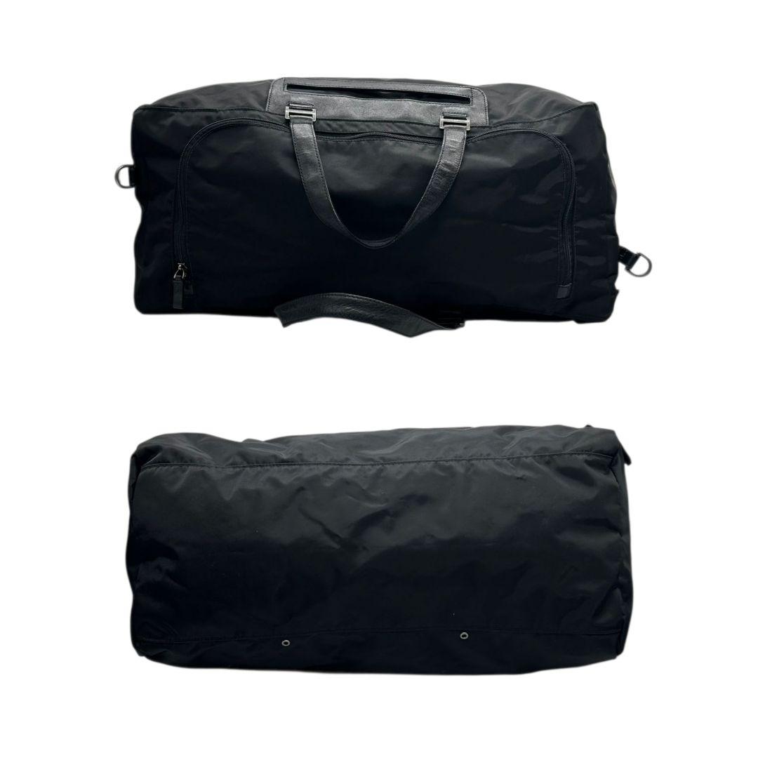 美品　トゥミ　ボストンバッグ　黒　ロゴプレート　2way　A4収納　ナイロン　x