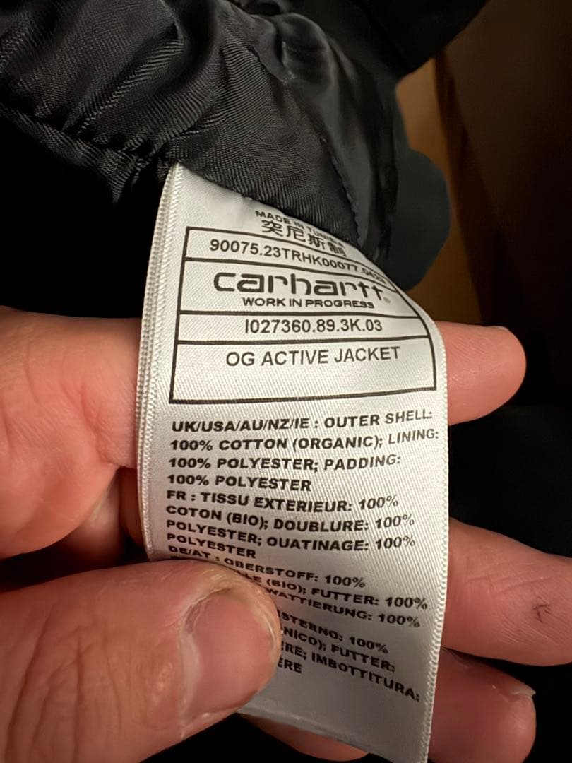 Carhartt アクティブジャケット 値下げ交渉〇