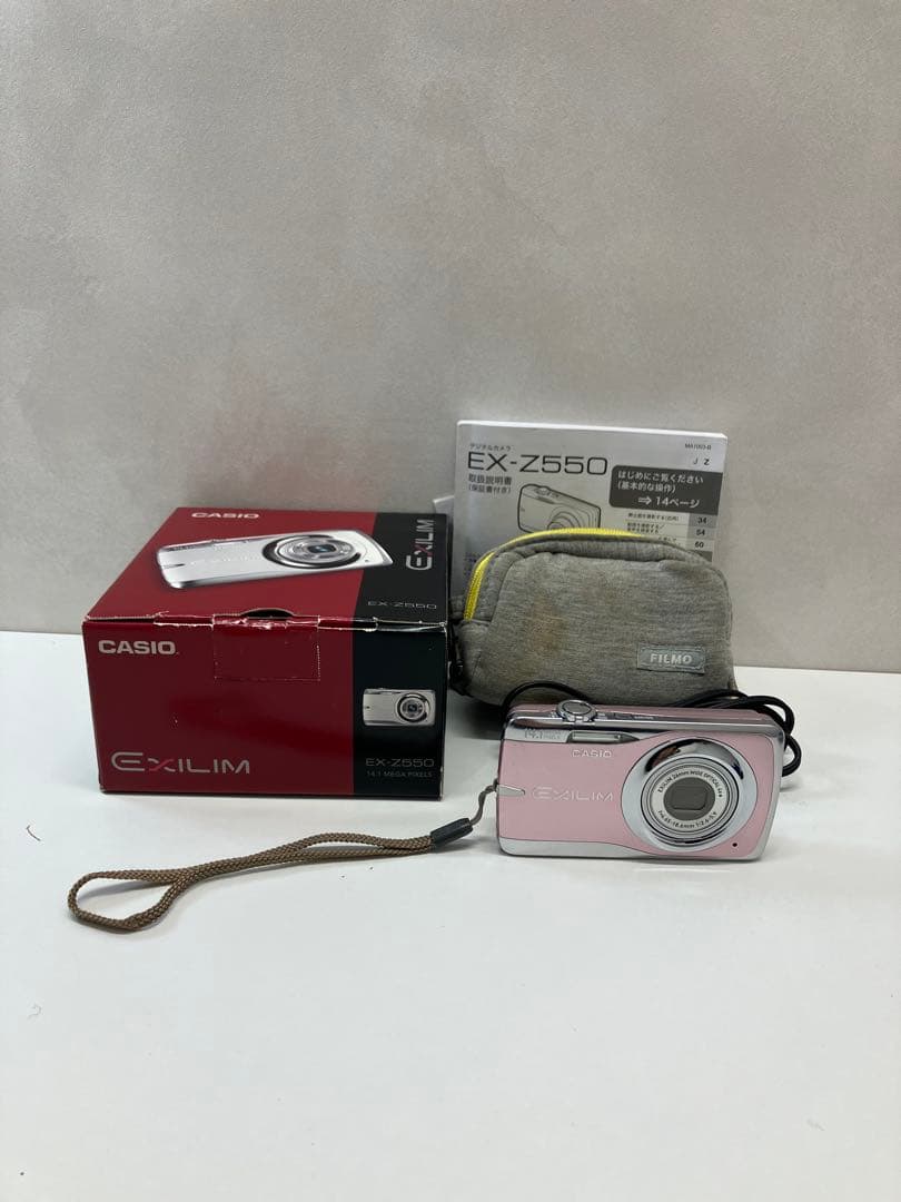 CASIO EXILIM EX-Z550 コンパクトデジタルカメラ 【A506】