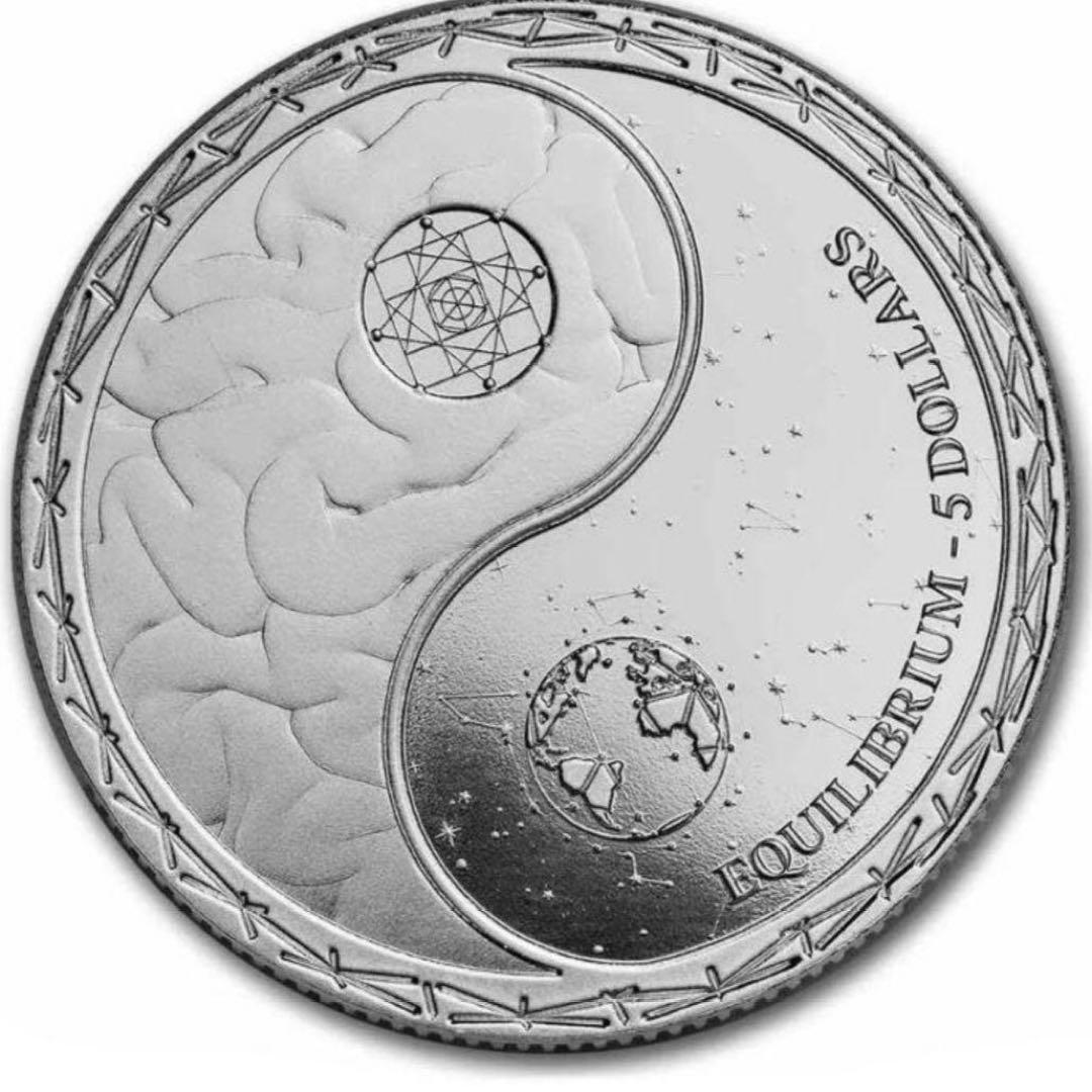 【セール中】1オンス銀貨　トケラウ銀貨　2022年 希少