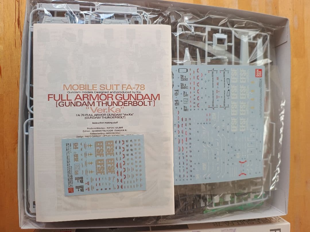 【プレミアムデカール付未組立】MG フルアーマーガンダム＆サイコザクVer.Ka