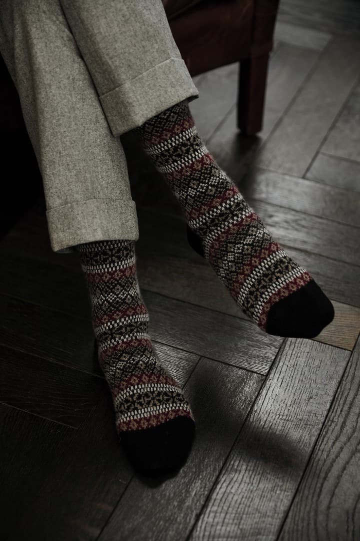 新品 Pantherella パンセレラ カシミア ソックス 靴下 セット