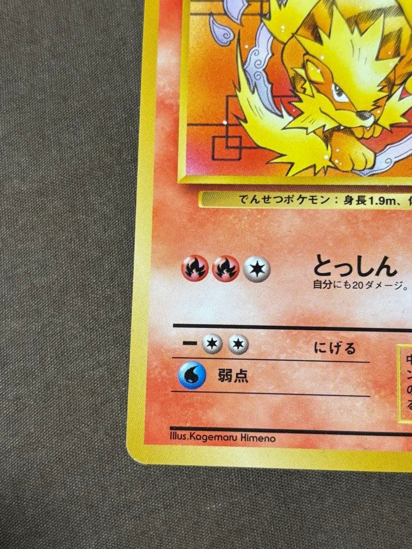 旧裏 ウインディ 美品 No.059 ゼニガメマーク イントロパック 32