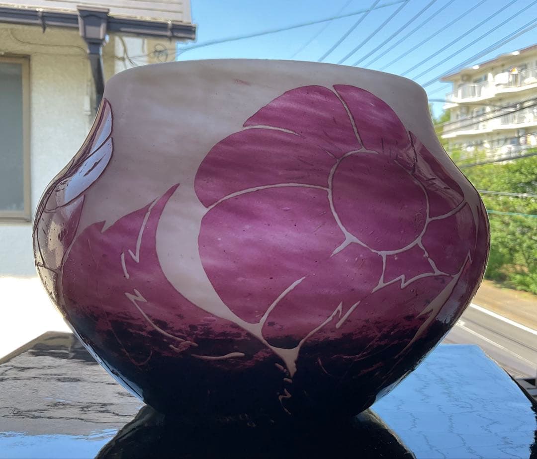 「Dugue/デュゲ」Art Deco Vase1930年台(France)