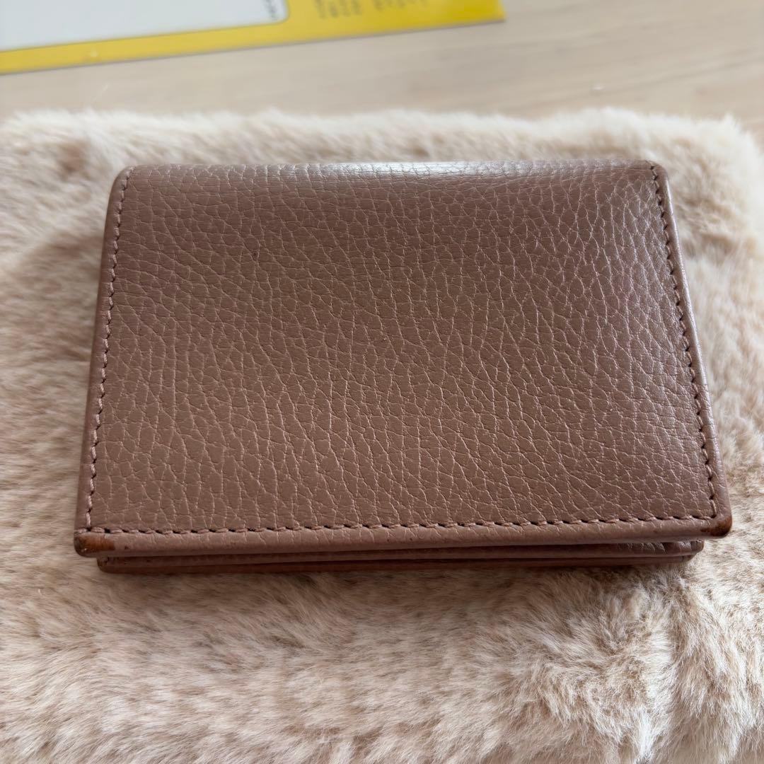 少し難有り GUCCI GG マーモント　財布　2つ折り