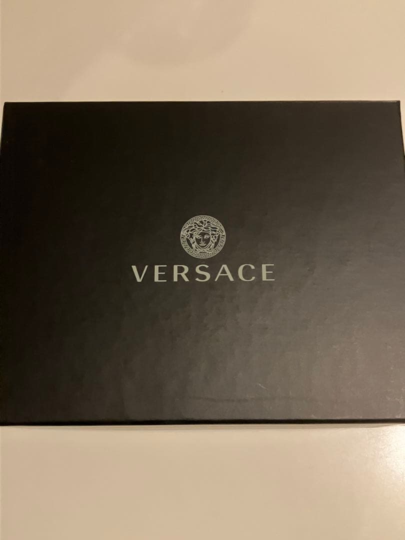 VERSACE グリーン 二つ折り財布グリーン
