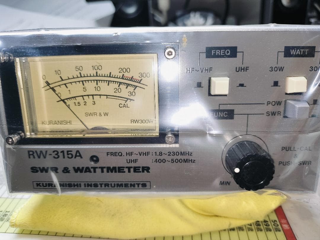★新品・未開封 ! KURASHI SWR & WATTメーターRW-315A