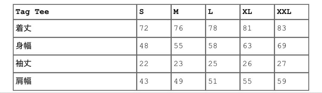 Supreme Tag Tee \"Charcoal\" 新品未使用