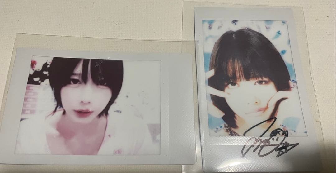 さ*き様 希少　あのちゃん　チェキ　直筆サイン　チェキ2枚セット