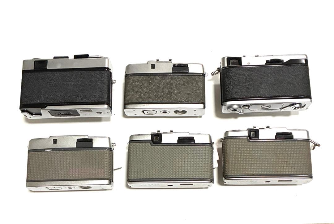 オリンパス PEN・EE、EE-2、35ED、35EC- 2　カメラ6台セット