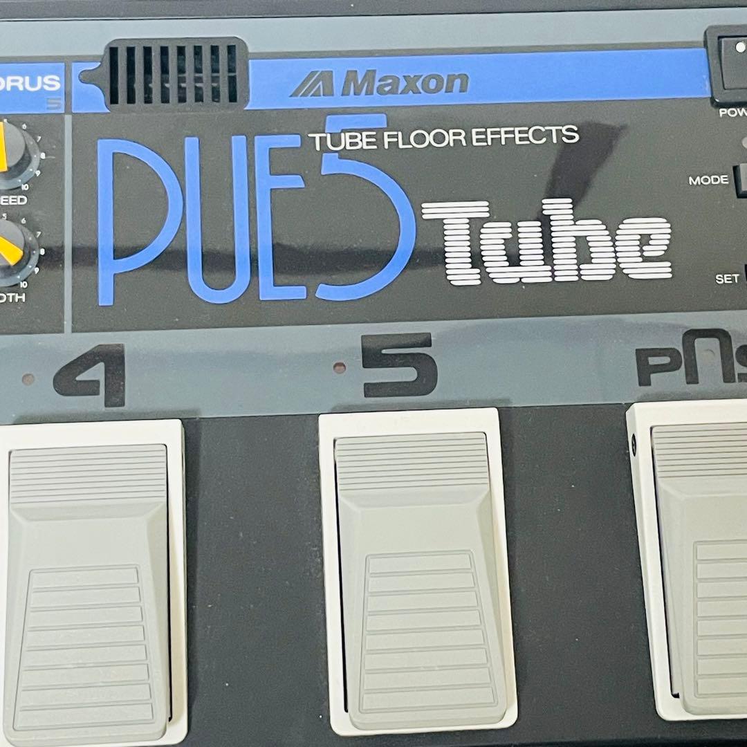 Maxon PUE5 Tube チューブフロアエフェクター ケース付 説明書付