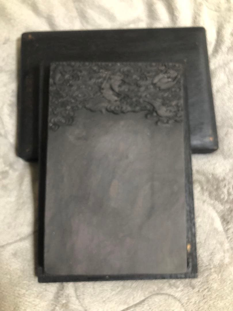 硯　すずり 端溪硯 鴻福天齊硯 文房四寶 書道用品 端渓硯 書道具