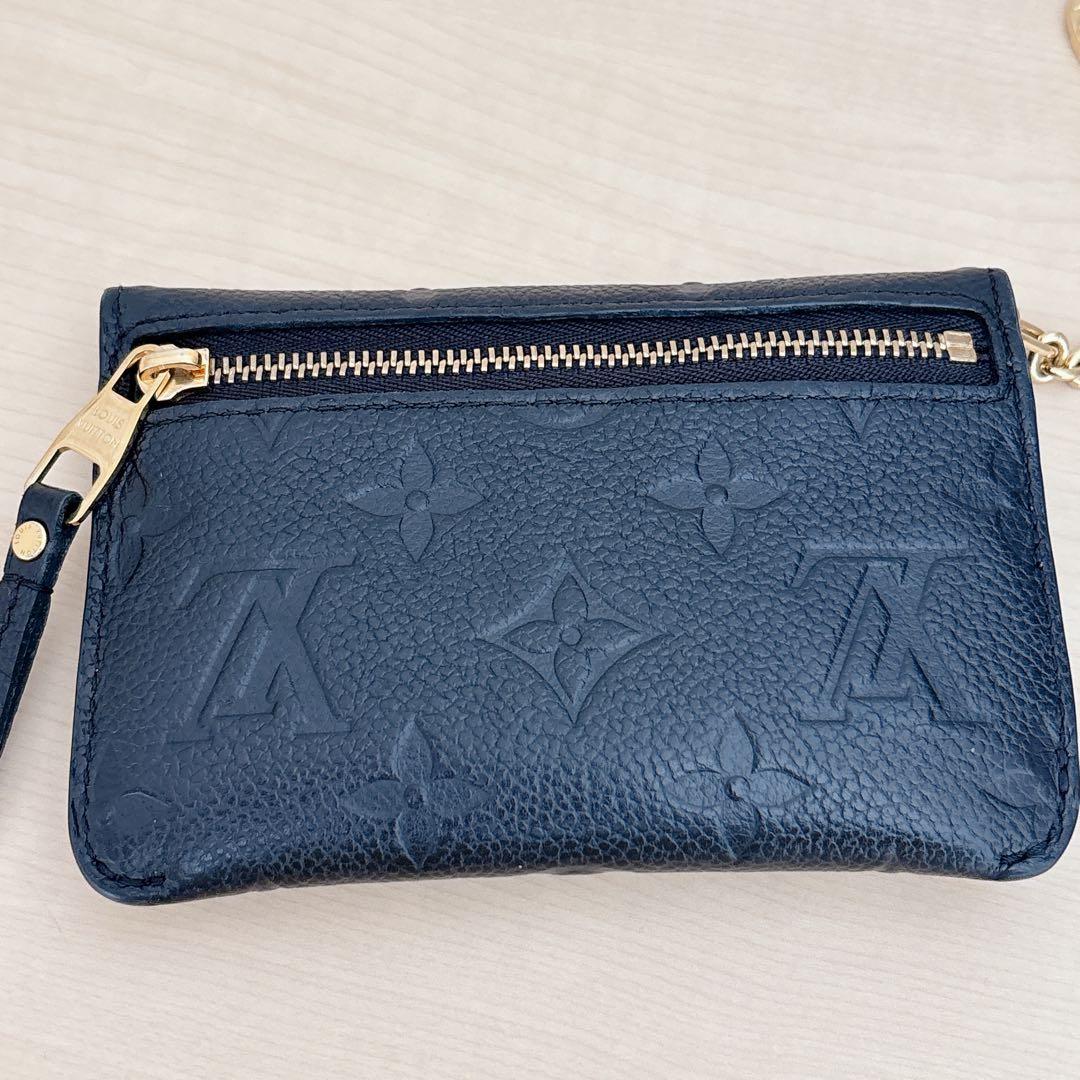 LOUIS VUITTON モノグラム　アンプラント　ポシェットクレ　美品