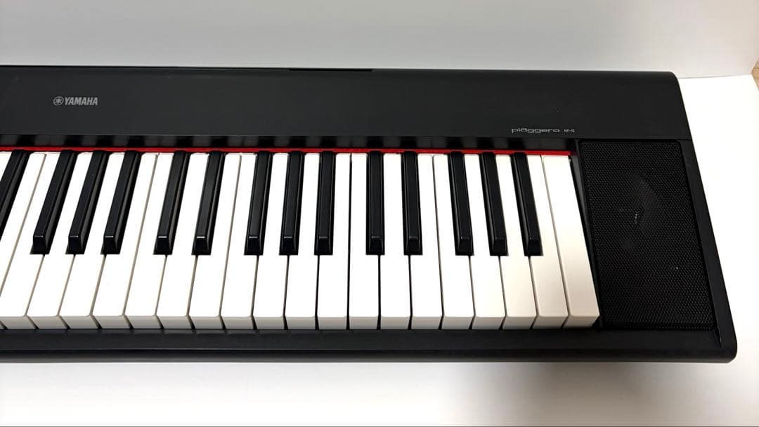 美品YAMAHA ヤマハ NP-12 電子キーボード 電子ピアノ＆ソフトケース付