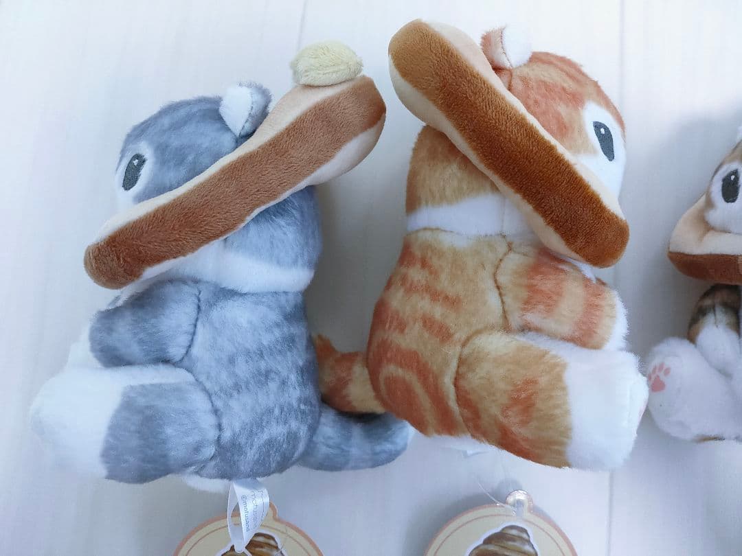 モフサンド パンにゃん ぬいぐるみ 全4種セット mofusand ねこ ネコ