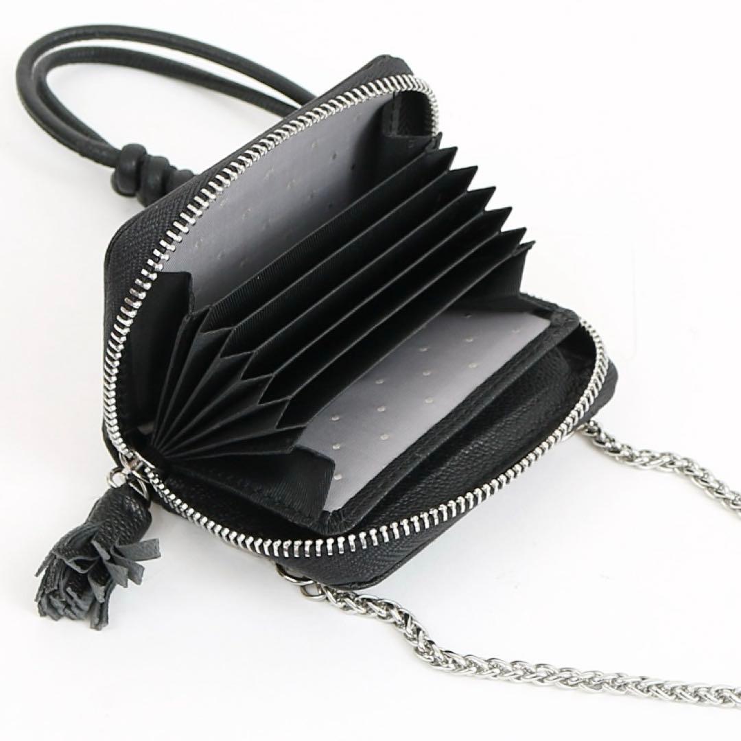 ペルケ perche / マルチスタッズジャバラチャームウォレットショルダー