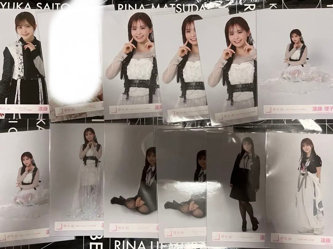◎櫻坂46 遠藤理子　生写真　150枚　コンプ8種　お値下げ