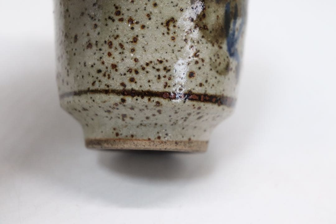 益子焼　香炉　銀ぼや　木箱入　送料込み1025