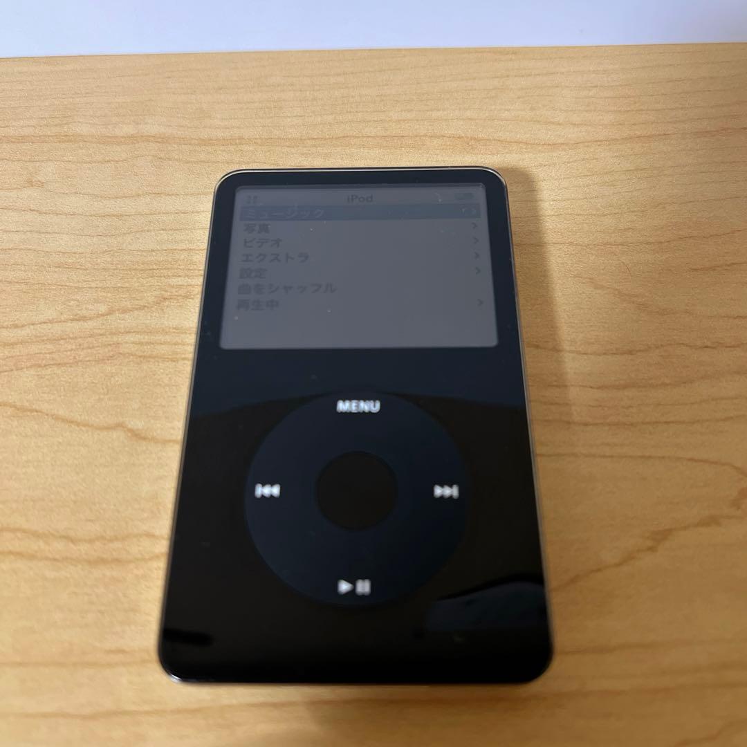 美品 Apple iPod 30GB BLACK MA146J/A