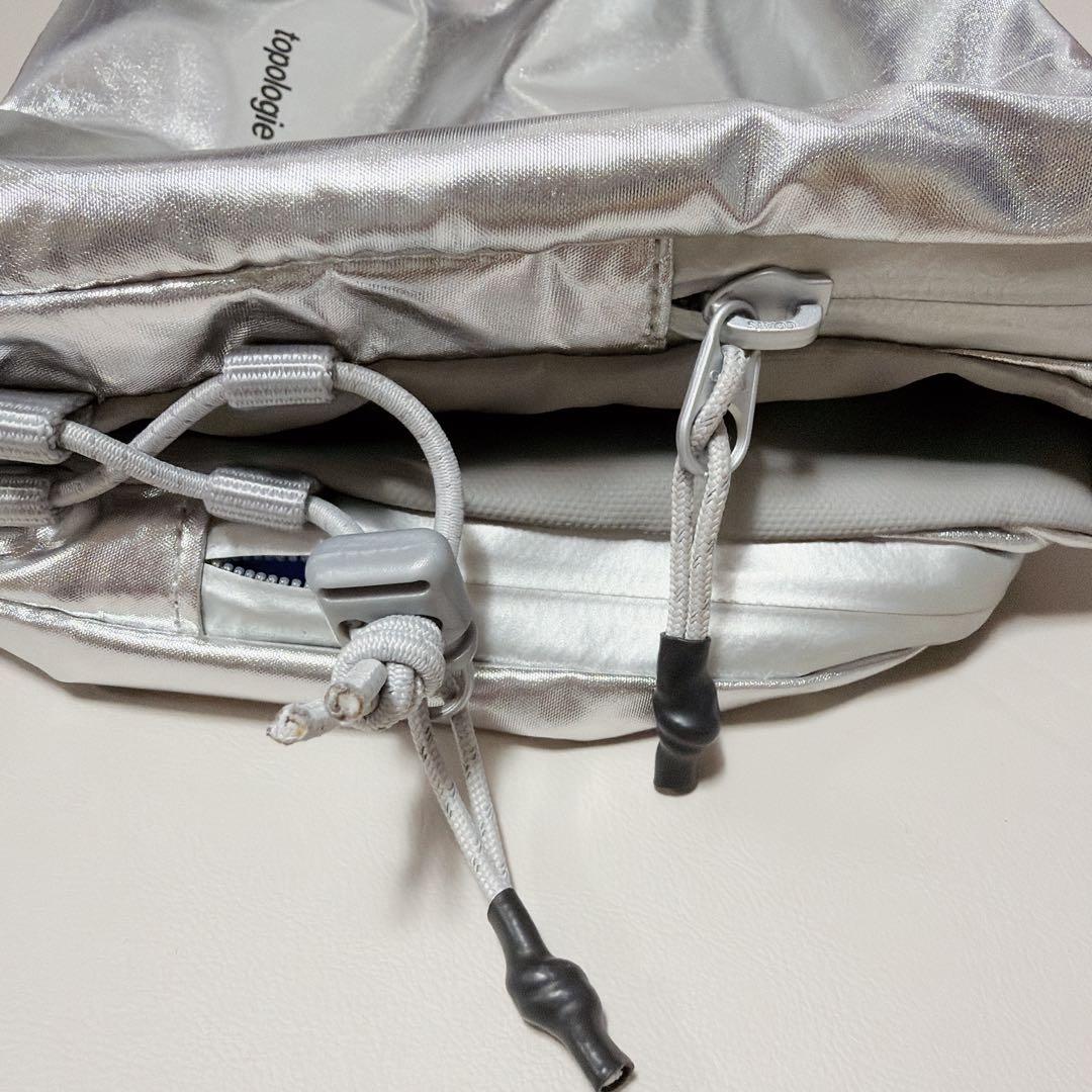 Topologie✳︎ボトルサコッシュ✳︎ラージ✳︎シルバー