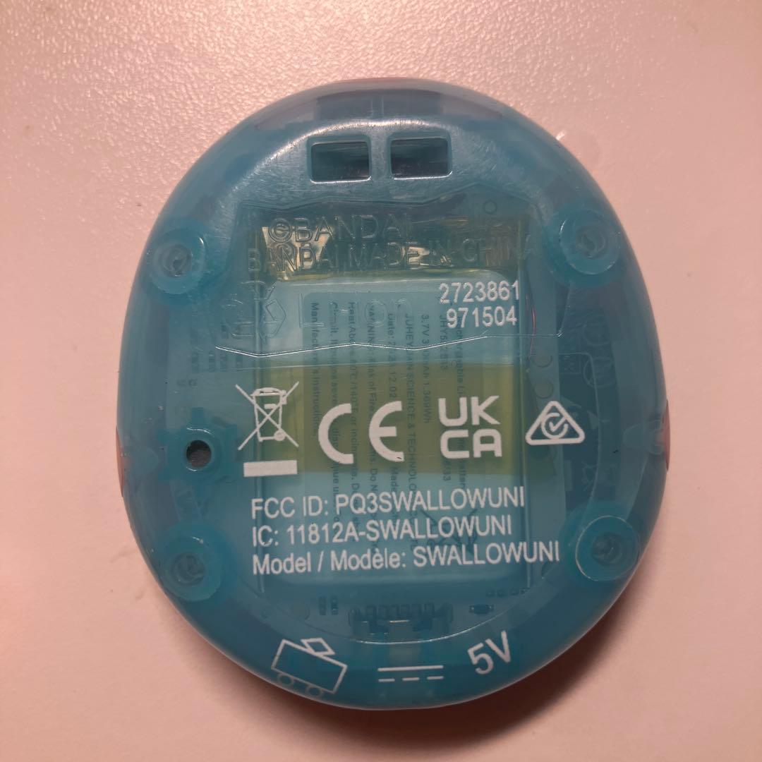 たまごっちユニ本体 【ケース付き】 たまごっちユニエンジェル