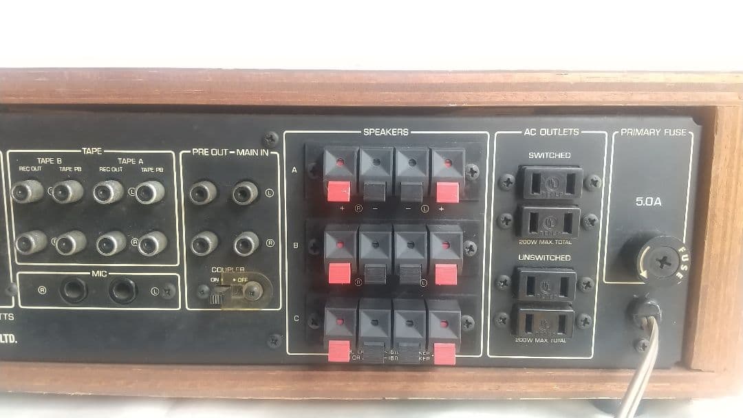 YAMAHA アンプ CA-1000Ⅱ ジャンク7621