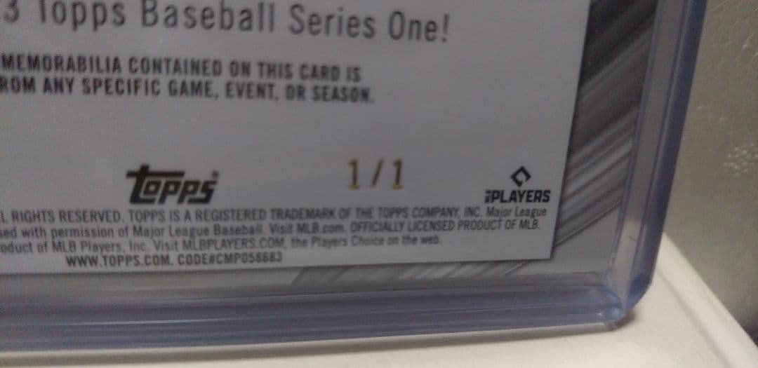 その他 TOPPS major league MATERIAL