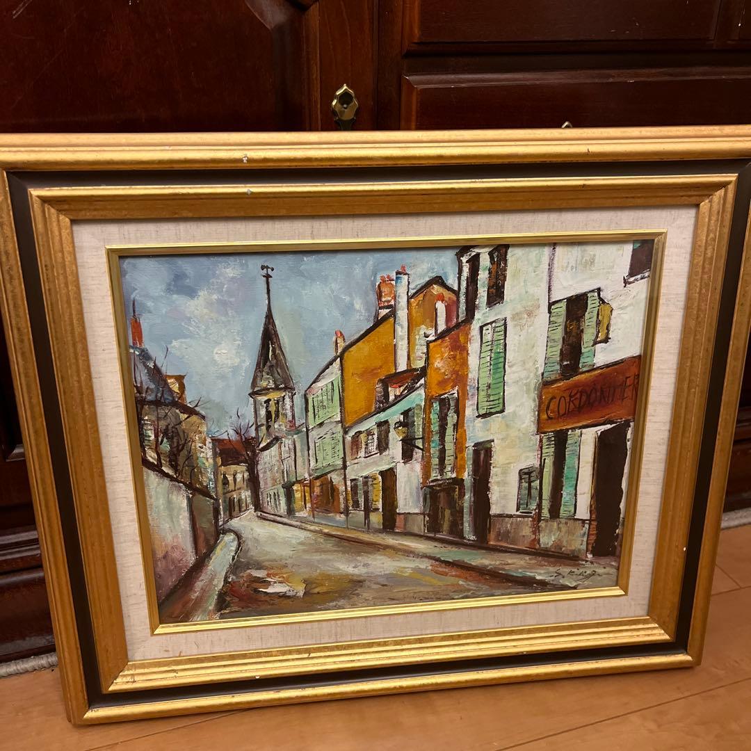 【更に値下げしました】油絵画