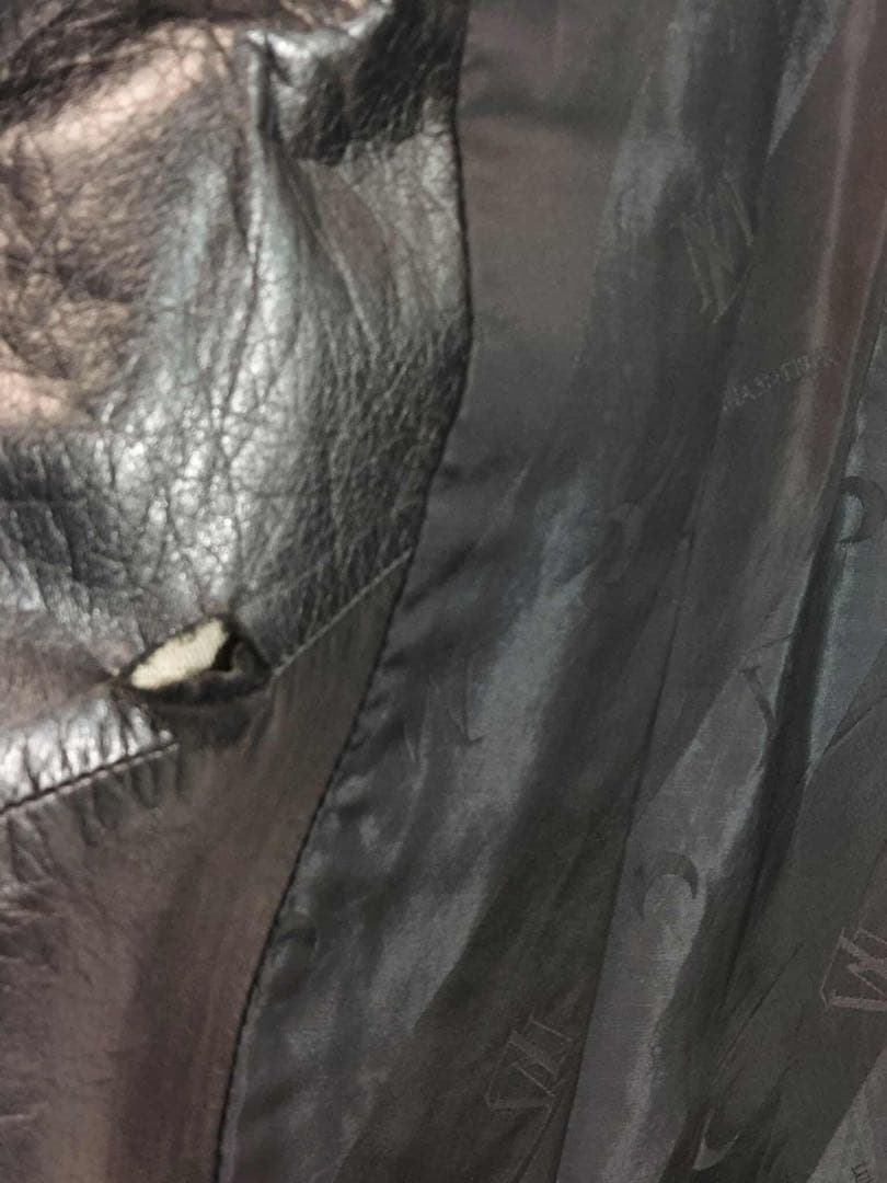 LUNA MATTINO ルナマティーノ ファー付きレザーロングコート Mサイズ